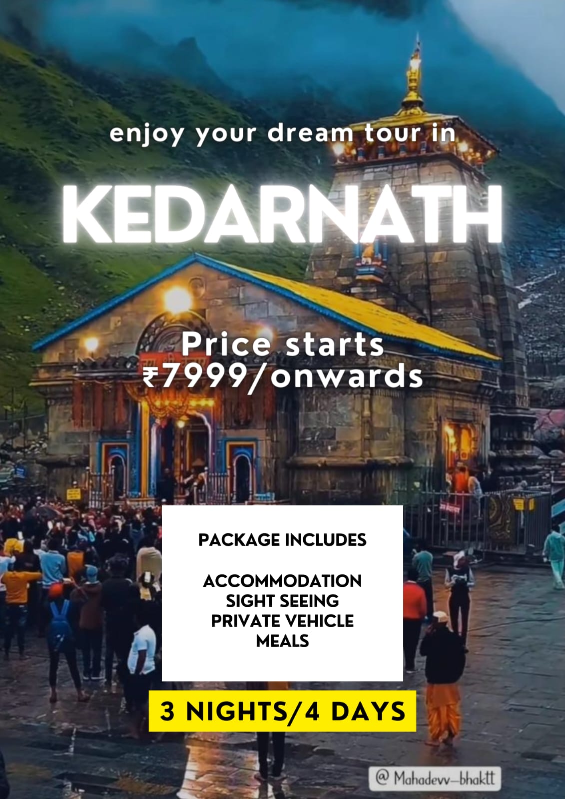🕉 Do Dham Tour Package 2025